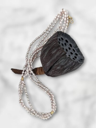 Enchanted Blush – Three-Layer Pink Pearl Necklace🌸