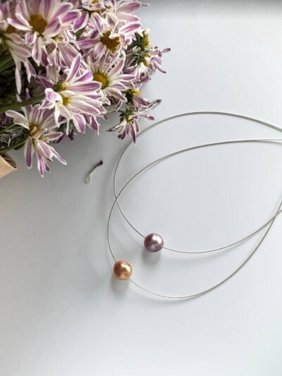 Colorful Baroque Pearl Necklace - Prism of the Ocean 🌈✨