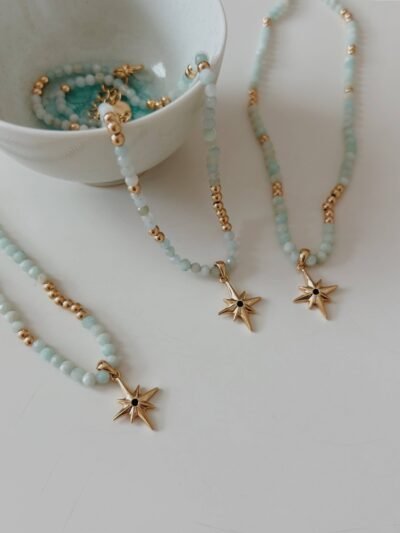 Starlit Ocean – Original Quartz Necklace🌊