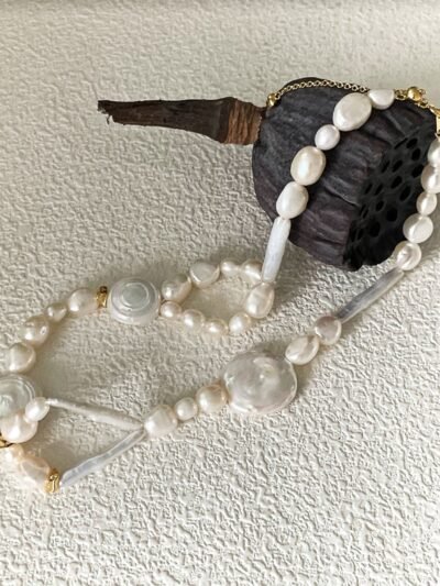 Parisian Serenade — The French Choker with Pearl Discs🎼✨