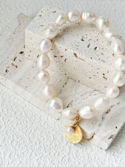 Garden Blooms Freshwater Pearl Bracelet | 14K Gold-Filled